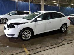 Salvage cars for sale at Woodhaven, MI auction: 2018 Ford Focus SE