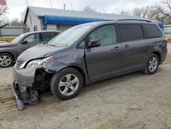 Toyota Sienna LE salvage cars for sale: 2017 Toyota Sienna LE