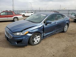 Salvage cars for sale from Copart Greenwood, NE: 2019 Ford Fusion S