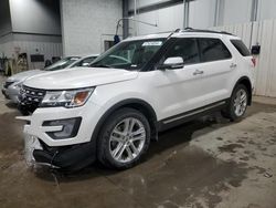 Ford salvage cars for sale: 2016 Ford Explorer Limited