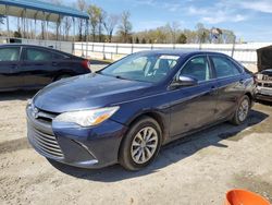 Salvage cars for sale from Copart Spartanburg, SC: 2016 Toyota Camry LE