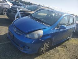 Honda FIT salvage cars for sale: 2007 Honda FIT S