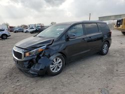 Salvage cars for sale from Copart Houston, TX: 2016 KIA Sedona LX