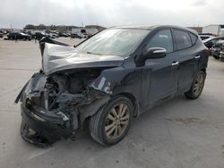 Salvage cars for sale from Copart Grand Prairie, TX: 2013 Hyundai Tucson GLS