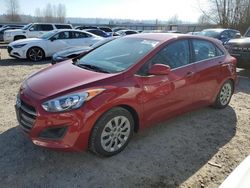 Salvage cars for sale from Copart Arlington, WA: 2017 Hyundai Elantra GT