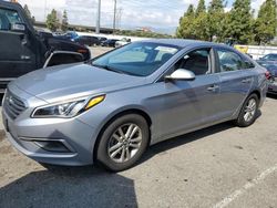 Salvage cars for sale from Copart Rancho Cucamonga, CA: 2017 Hyundai Sonata SE