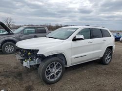 Jeep salvage cars for sale: 2021 Jeep Grand Cherokee Overland