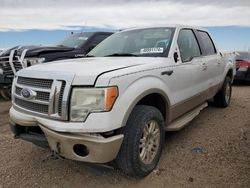 Salvage cars for sale at Amarillo, TX auction: 2010 Ford F150 Supercrew