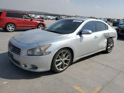 Nissan Maxima S salvage cars for sale: 2010 Nissan Maxima S