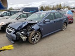 Salvage cars for sale at Woodburn, OR auction: 2013 Subaru Legacy 2.5I Premium