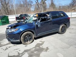 Salvage cars for sale at Albany, NY auction: 2018 Mitsubishi Outlander SE
