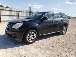 Salvage cars for sale from Copart New Braunfels, TX: 2012 Chevrolet Equinox LS