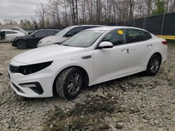 Salvage cars for sale at Waldorf, MD auction: 2019 KIA Optima LX