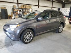 Toyota Rav4 Limited Vehiculos salvage en venta: 2017 Toyota Rav4 Limited