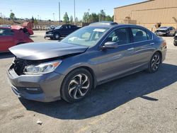 Honda Accord EXL salvage cars for sale: 2016 Honda Accord EXL