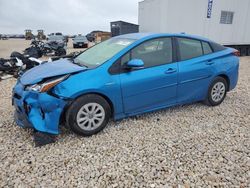 Salvage cars for sale from Copart New Braunfels, TX: 2020 Toyota Prius L