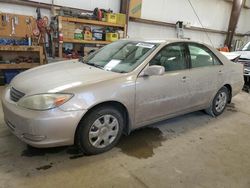 Salvage cars for sale at Nisku, AB auction: 2004 Toyota Camry LE