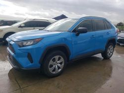 Salvage cars for sale at Grand Prairie, TX auction: 2021 Toyota Rav4 LE