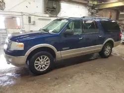 Salvage cars for sale at Casper, WY auction: 2008 Ford Expedition EL Eddie Bauer