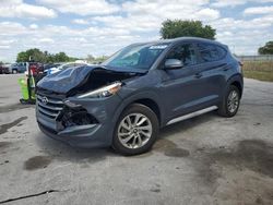Salvage cars for sale at Orlando, FL auction: 2017 Hyundai Tucson Limited