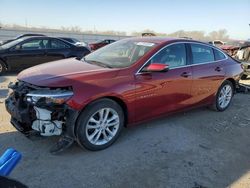 Salvage cars for sale at Kansas City, KS auction: 2017 Chevrolet Malibu LT