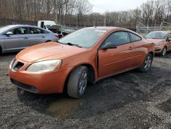 Pontiac salvage cars for sale: 2006 Pontiac G6 GT