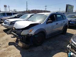 Salvage cars for sale at Chicago Heights, IL auction: 2007 Pontiac Vibe