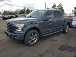 Salvage cars for sale from Copart Denver, CO: 2016 Ford F150 Supercrew