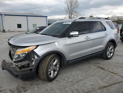 Vehiculos salvage en venta de Copart Tulsa, OK: 2014 Ford Explorer Limited