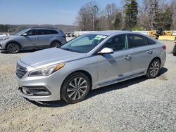 Hyundai Sonata Sport salvage cars for sale: 2015 Hyundai Sonata Sport