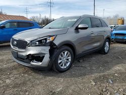 Salvage cars for sale at Columbus, OH auction: 2017 KIA Sorento LX