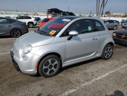 Fiat 500 salvage cars for sale: 2014 Fiat 500 Electric