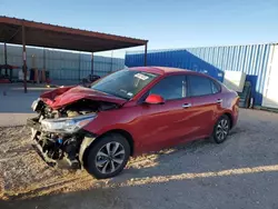 Salvage cars for sale from Copart Andrews, TX: 2023 KIA Rio LX