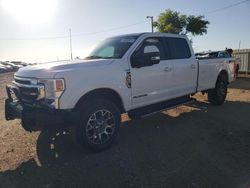 Salvage cars for sale at Temple, TX auction: 2021 Ford F350 Super Duty
