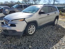 Salvage cars for sale at Byron, GA auction: 2016 Jeep Cherokee Sport