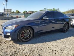 Salvage cars for sale at Riverview, FL auction: 2018 Infiniti Q50 RED Sport 400