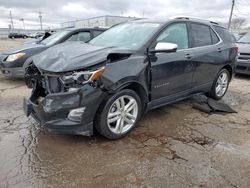 Salvage cars for sale at Chicago Heights, IL auction: 2018 Chevrolet Equinox Premier