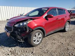 Salvage cars for sale from Copart Columbus, OH: 2018 KIA Sportage LX