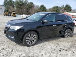 Salvage cars for sale at Mendon, MA auction: 2014 Acura MDX Technology