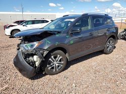 Salvage cars for sale from Copart Phoenix, AZ: 2018 Toyota Rav4 LE