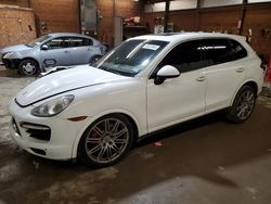 Salvage cars for sale at Ebensburg, PA auction: 2013 Porsche Cayenne Turbo