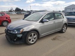 Volkswagen Golf salvage cars for sale: 2015 Volkswagen Golf TDI