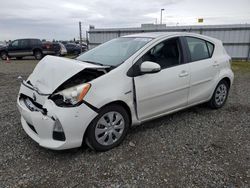 Salvage cars for sale at Sacramento, CA auction: 2013 Toyota Prius C