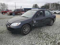 2005 Honda Civic LX en venta en Mebane, NC