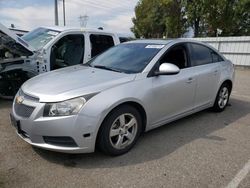 Chevrolet salvage cars for sale: 2012 Chevrolet Cruze LT