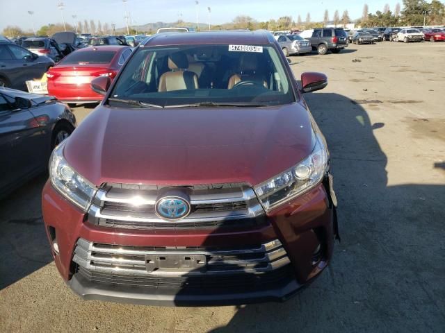 2018 Toyota Highlander Hybrid Limited