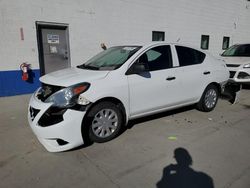 Salvage cars for sale at Farr West, UT auction: 2015 Nissan Versa S
