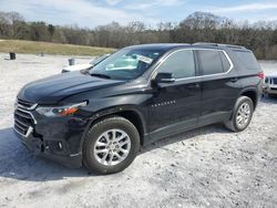 Chevrolet salvage cars for sale: 2021 Chevrolet Traverse LT