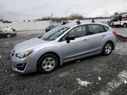 Salvage cars for sale at Albany, NY auction: 2015 Subaru Impreza