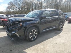 Salvage cars for sale at Glassboro, NJ auction: 2024 Honda Pilot Touring